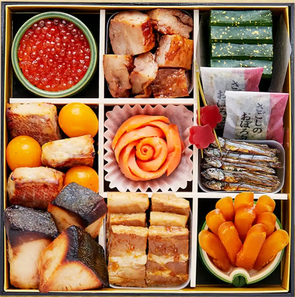 京菜味のむらの御節「朱雀」2025年御重２